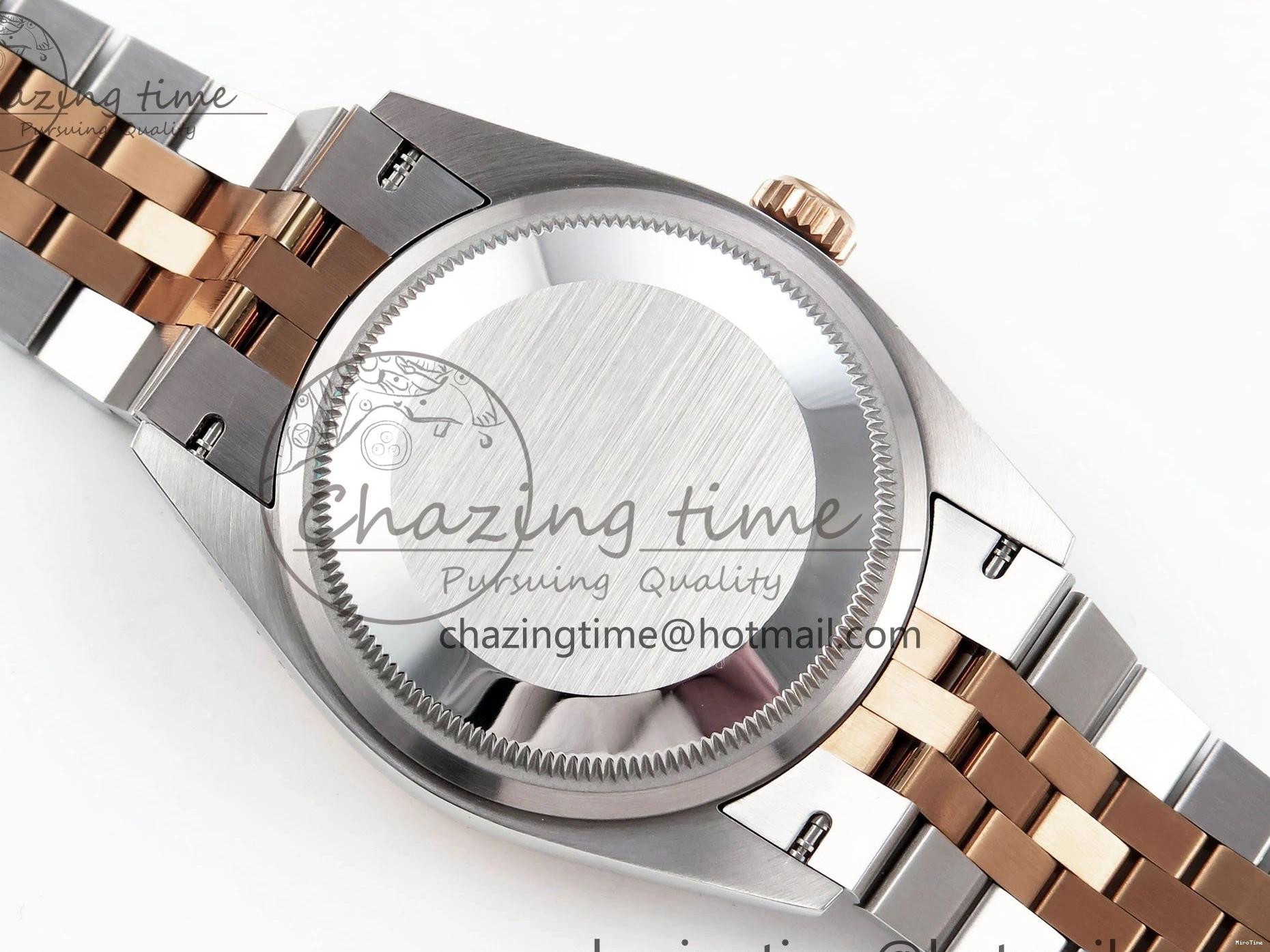 MiroTime 1222 DateJust 36 126231 APF 1:1 Best Edition 904L Steel White Sitck Dial on SS RG Jubilee Bracelet VR OnTrend 1589